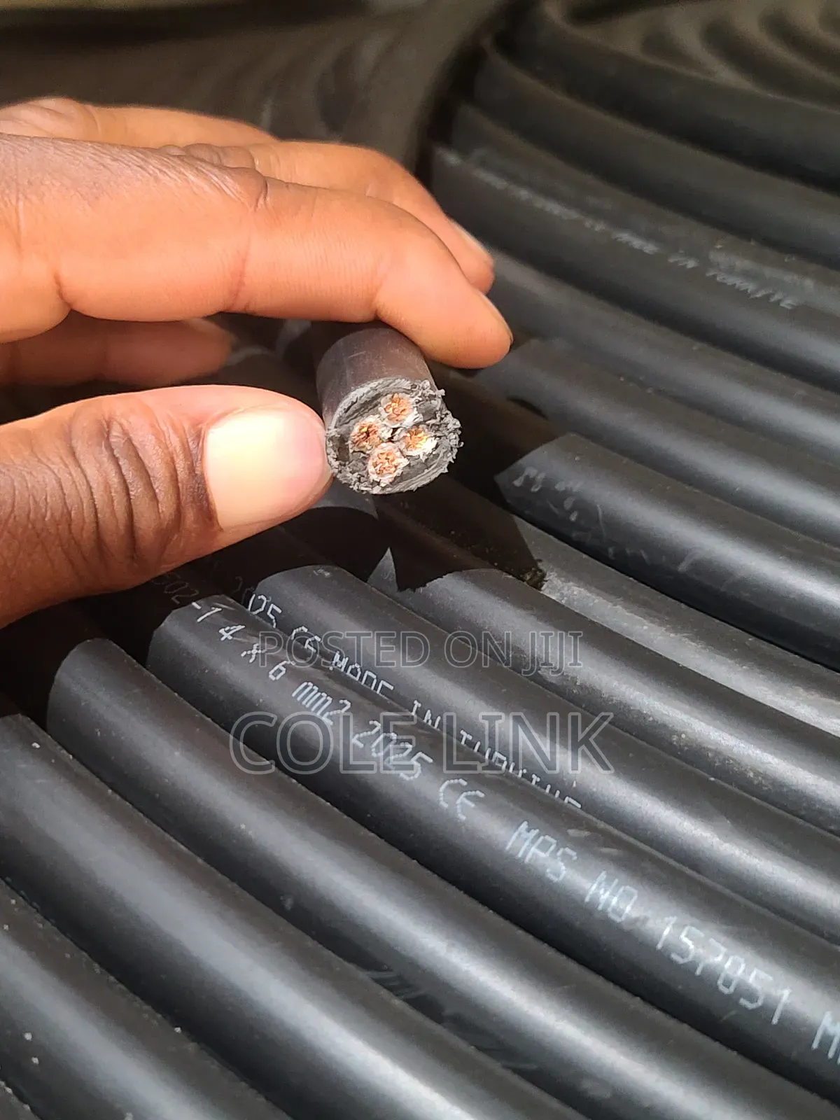 6mm 4core Non Armoured Cable PVC PVC
