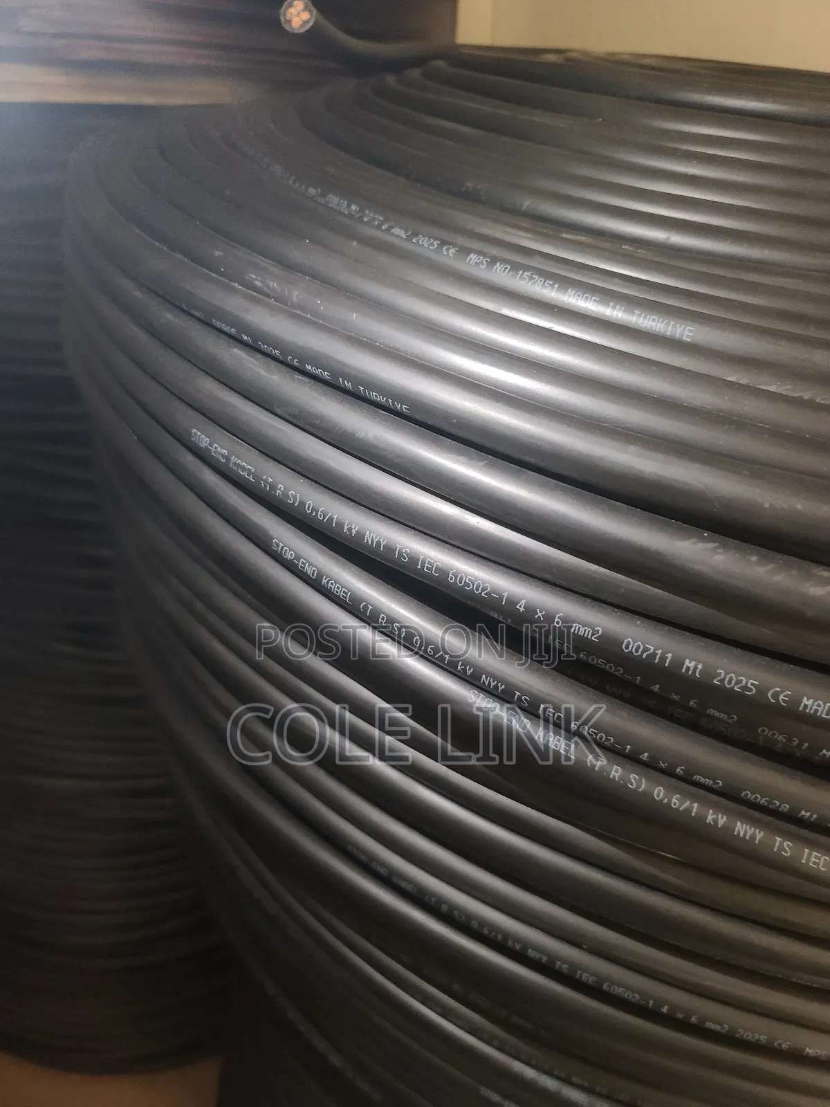6mm 4core Non Armoured Cable PVC PVC