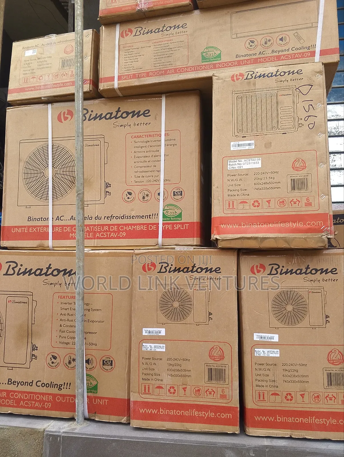 Binatone Air Conditioner 1 Hp
