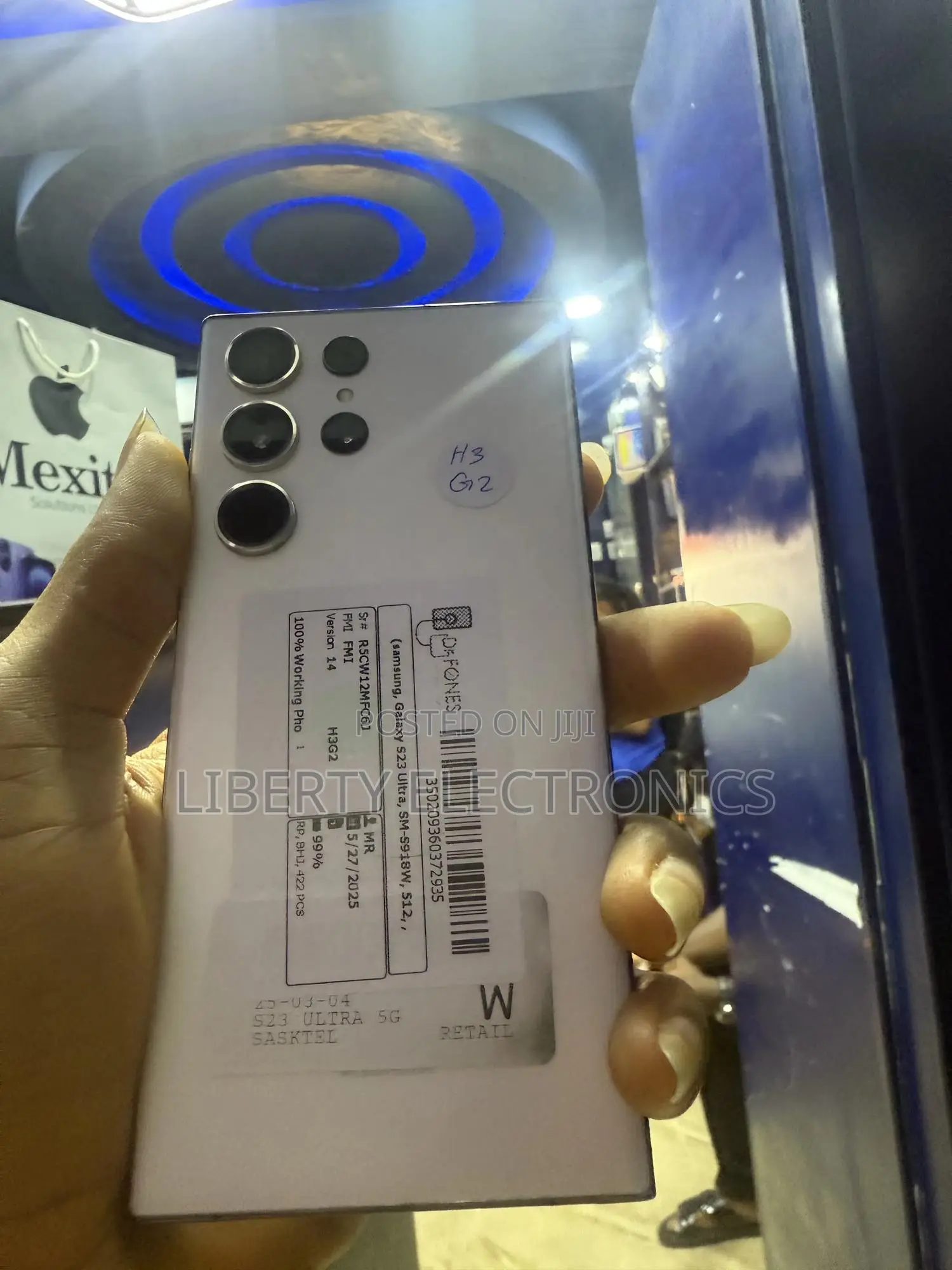 Samsung Galaxy S23 Ultra 256 GB White