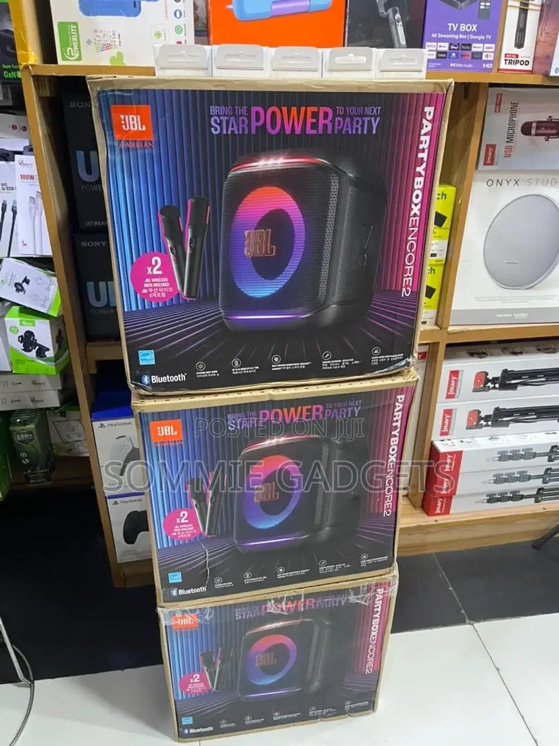 JBL Partybox Encore 2 Speaker 2 Microphone