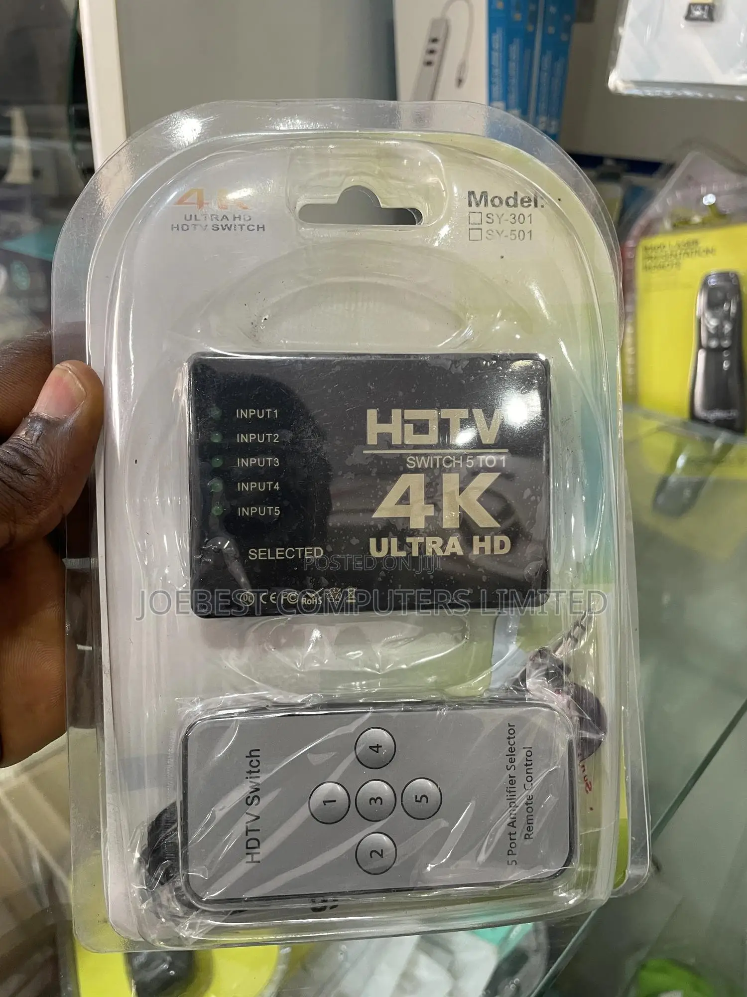 Hdmi Monitors Switch 5port