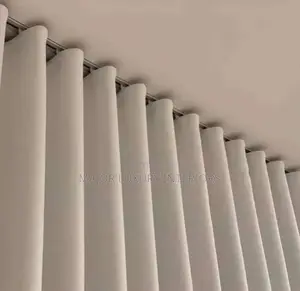 Pleated Turkey ( Inner Curtains) With (Double Curve) Main Curtain