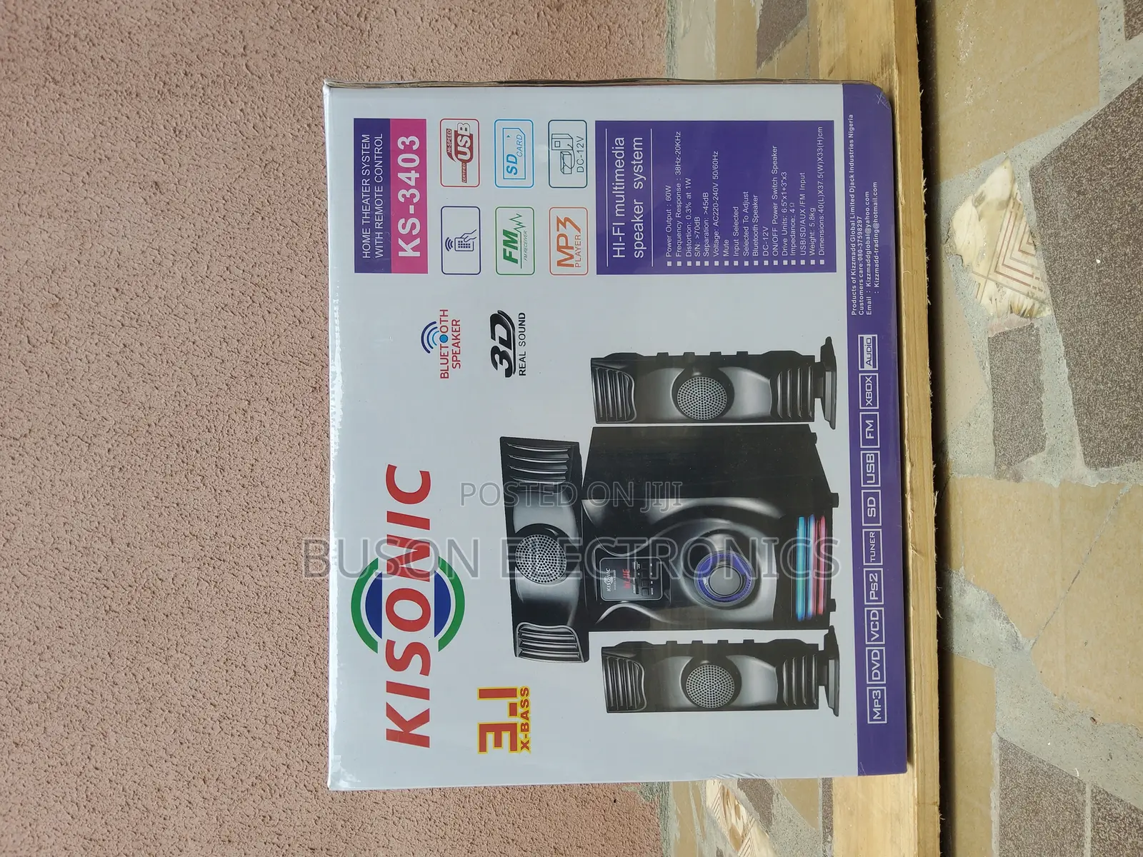 Kisonic 3403 in Ojo - Audio & Music Equipment, Buson Electronics | Jiji.ng