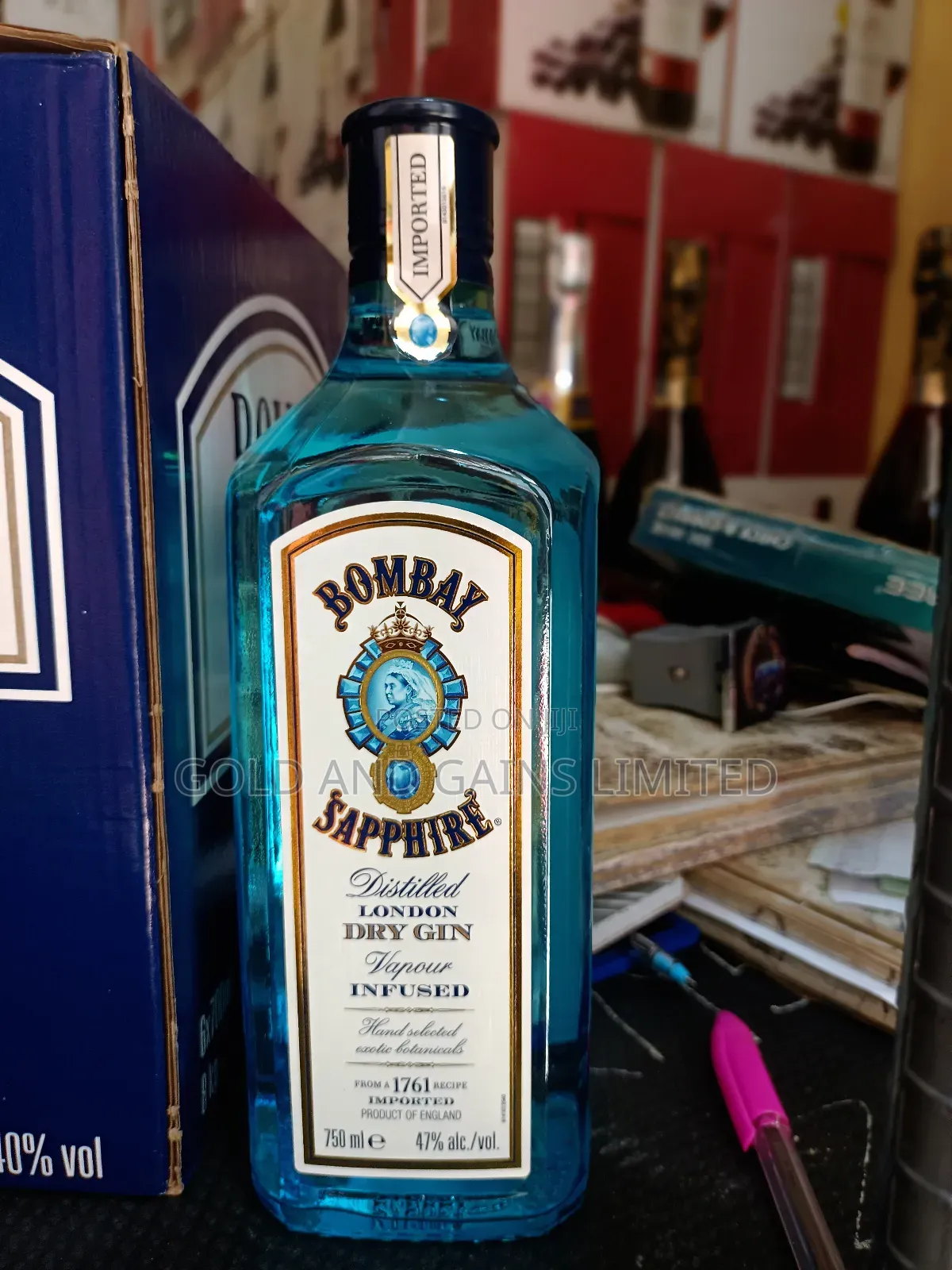 Bombay Sapphire 75cl 12btls