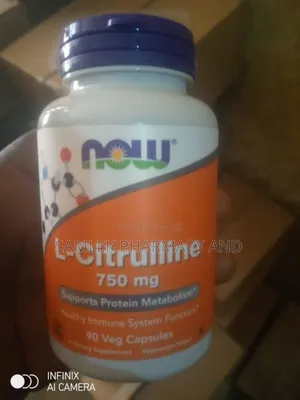 Now L-citrulline 750mg, Supports Protein Metabolism,Amino Acid
