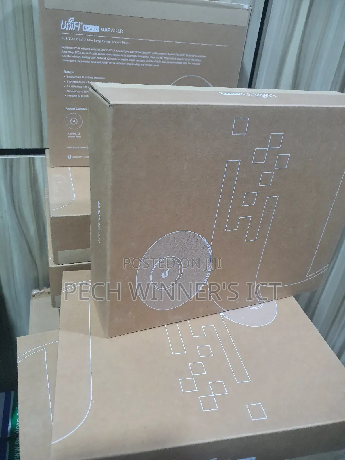 Ubiquity Long Range Access Point.
