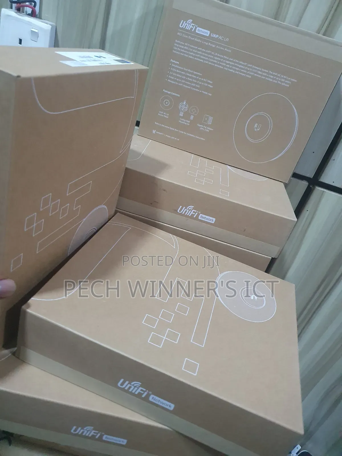 Ubiquity Long Range Access Point.