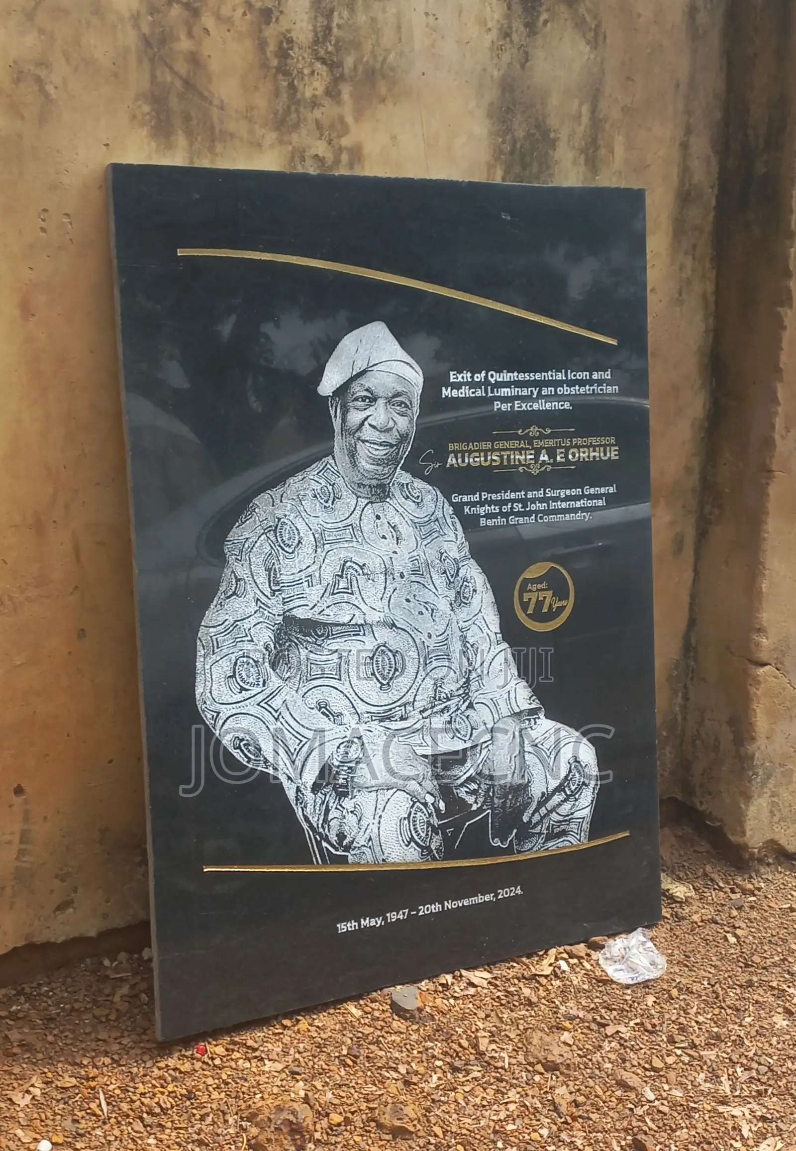 Marble Granite Engraving With Picture 60x90cm