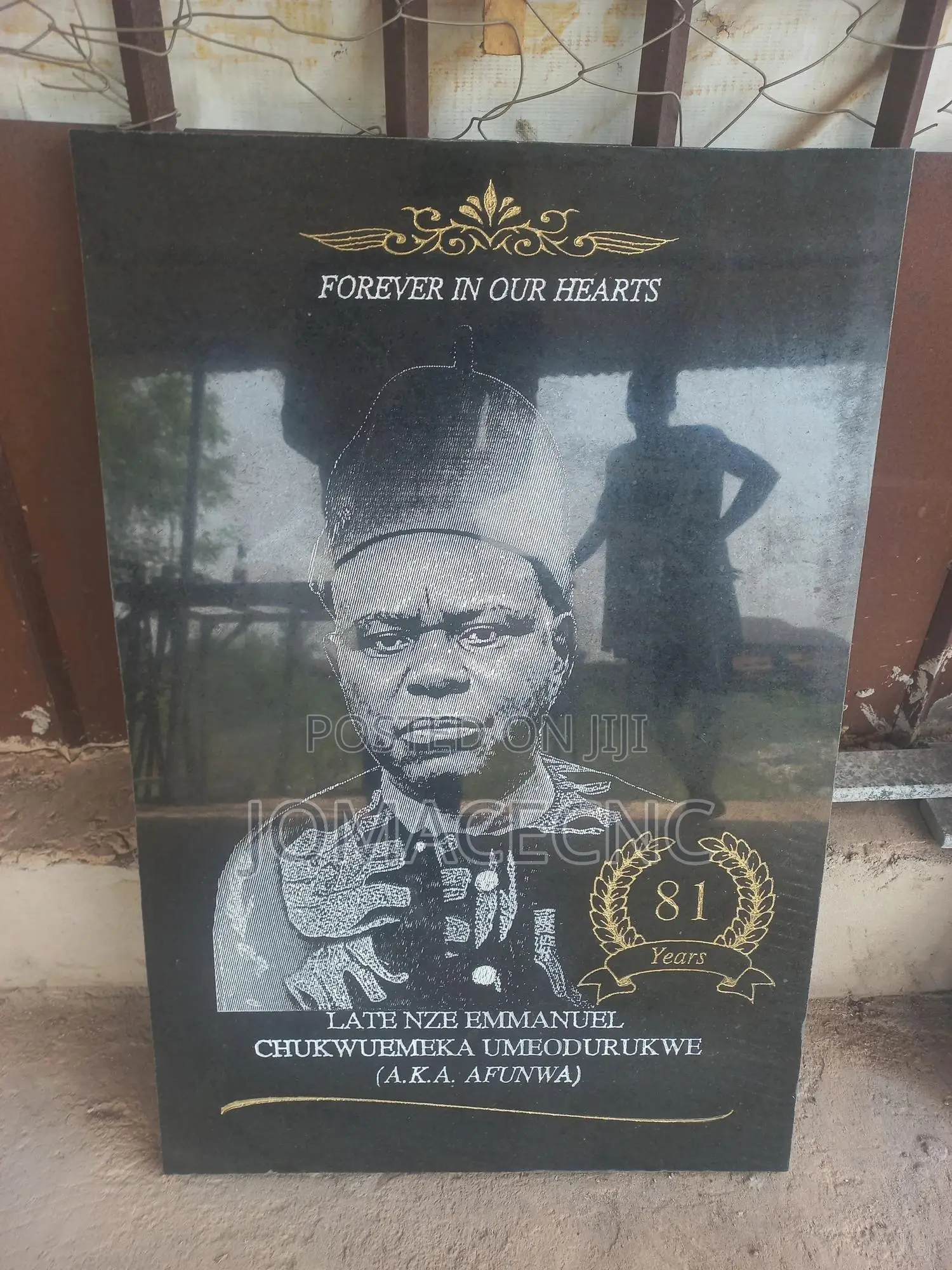 Marble Granite Engraving With Picture 60x90cm