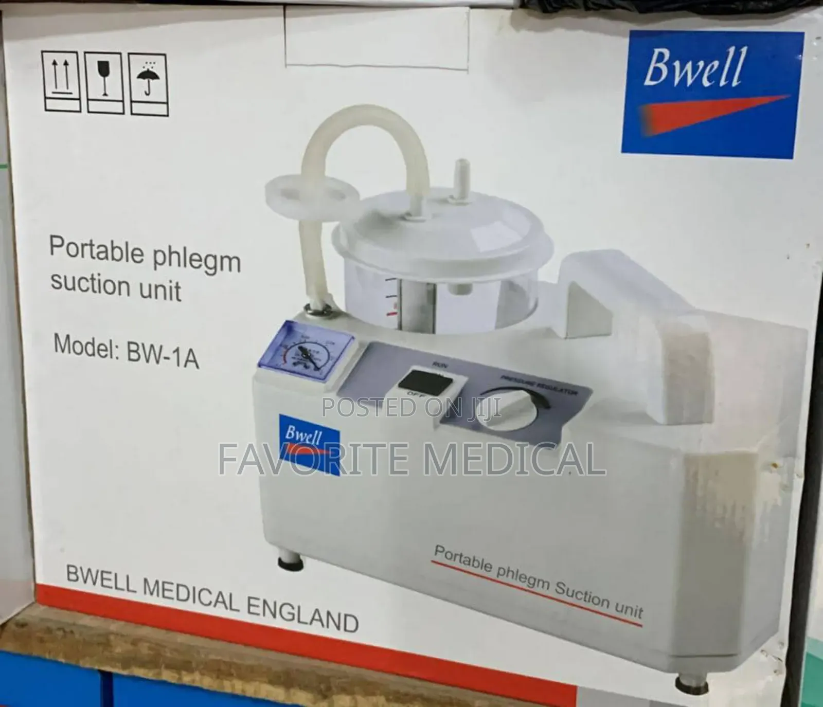 Portable Phlegm Suction Machine ( Single Bottle)