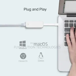 Tp-Link Ue300c Usb-C to Rj45 Gigabit Ethernet Adapter
