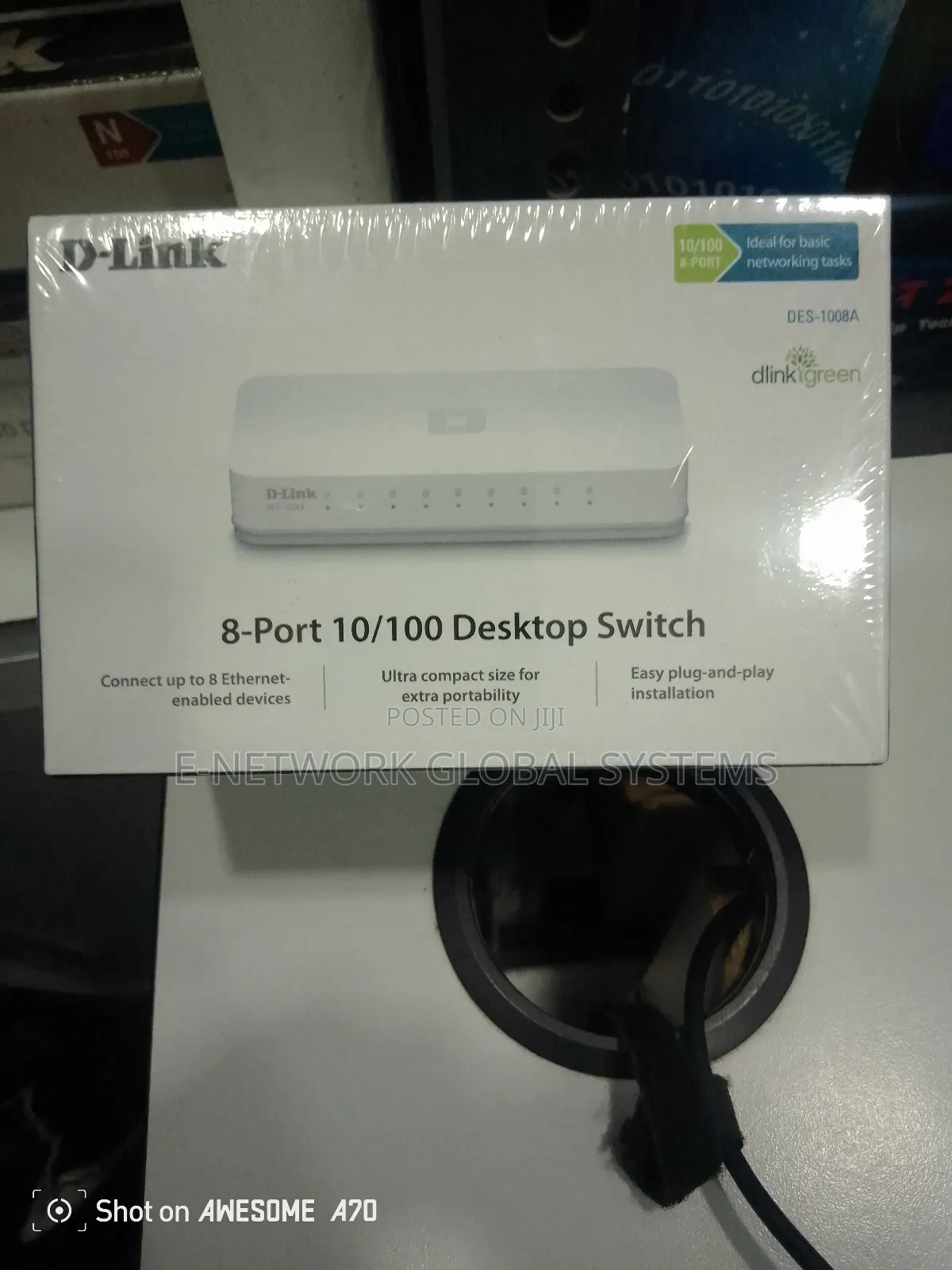 D Like 8-Port 10/100 Desktop Switch