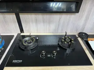 2-burner Built-in Gas Hob With Tempered Glass And High-power Flame