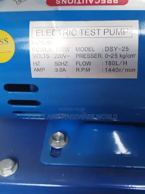 Electric Testing Pump/Testing Bucket