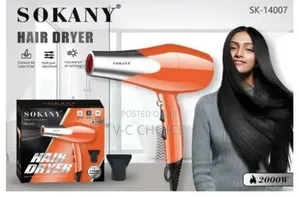Sokany Sk-14007 Professional Hair Dryer - 2000 W