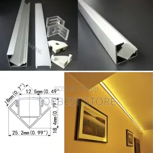 Surface Mounted Corner Led Strip Channel