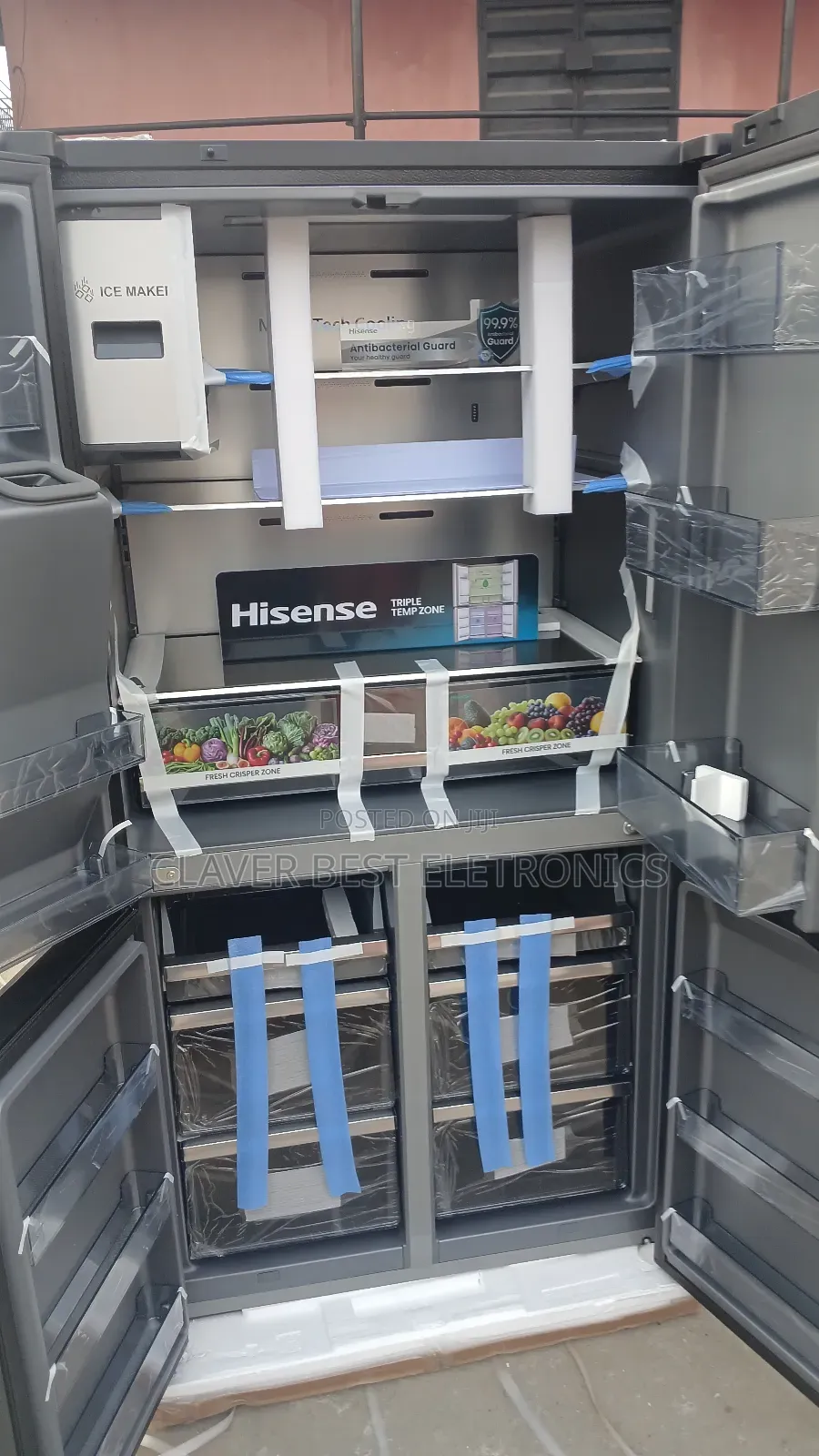 Hisens Side by Side Fridge Inveter
