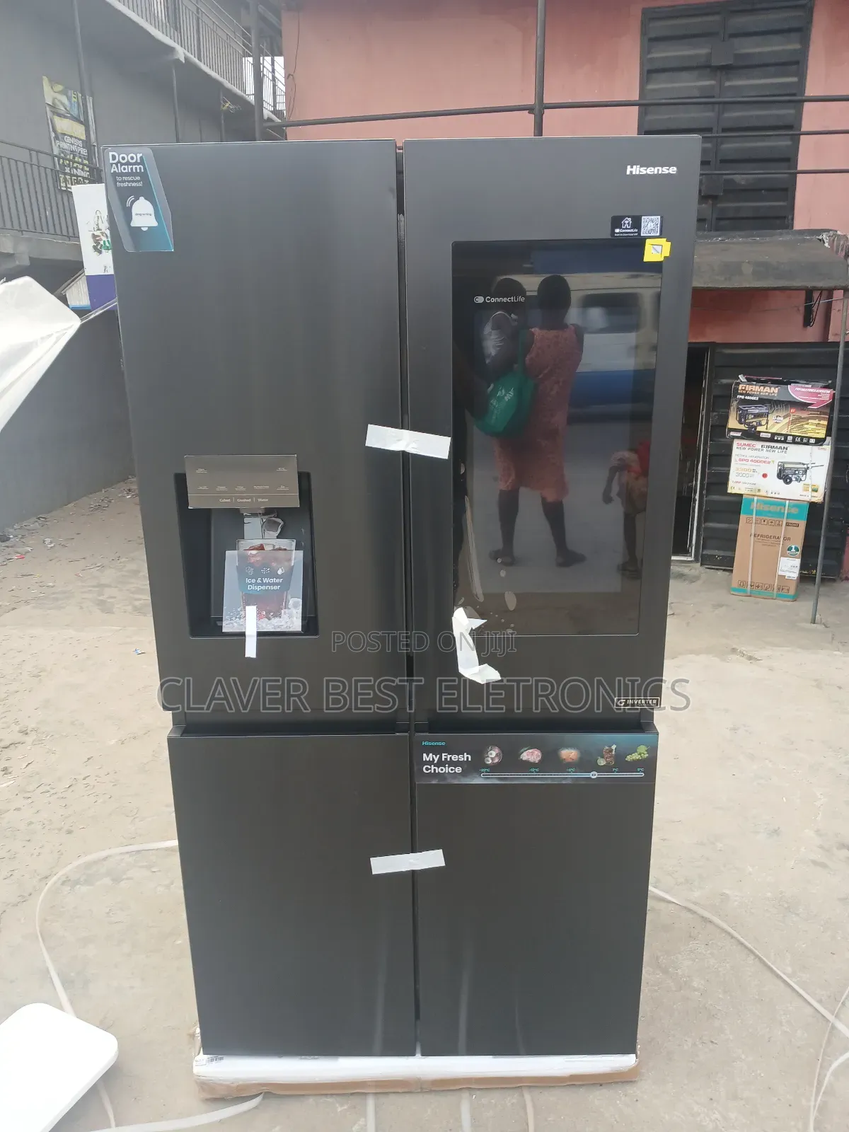 Hisens Side by Side Fridge Inveter