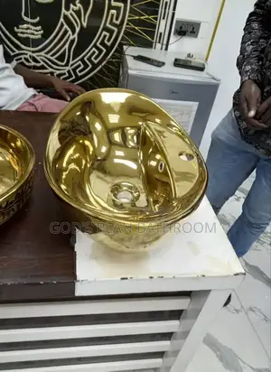 England Gold Wash Hand Basin