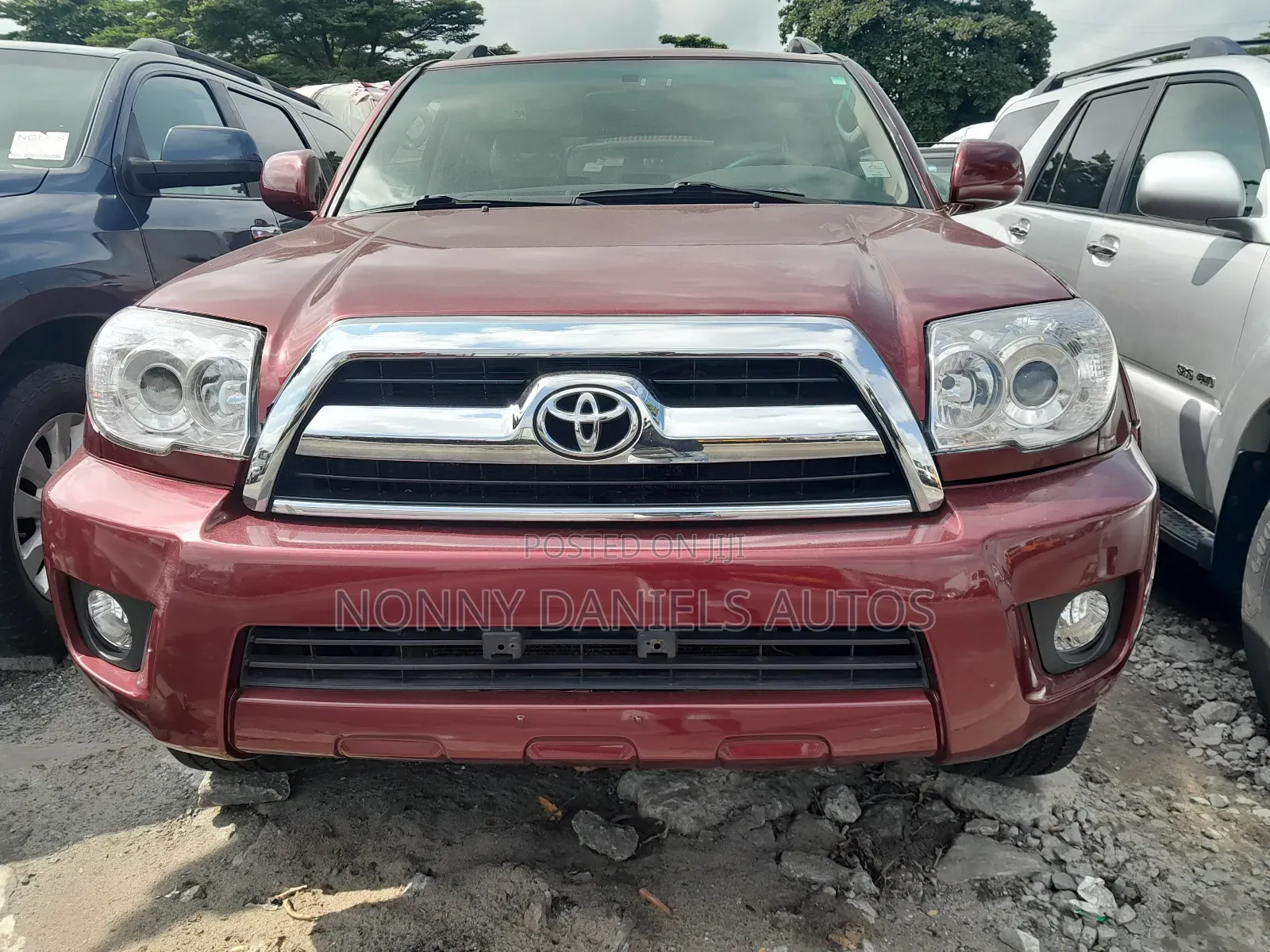 Toyota 4-Runner Limited V6 2007 Red