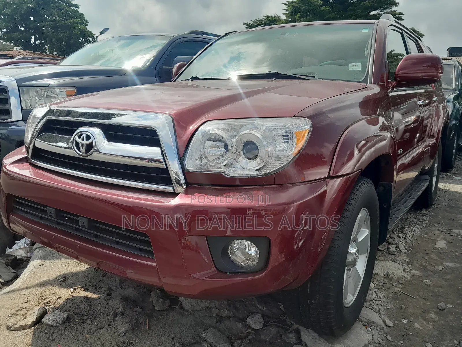 Toyota 4-Runner Limited V6 2007 Red