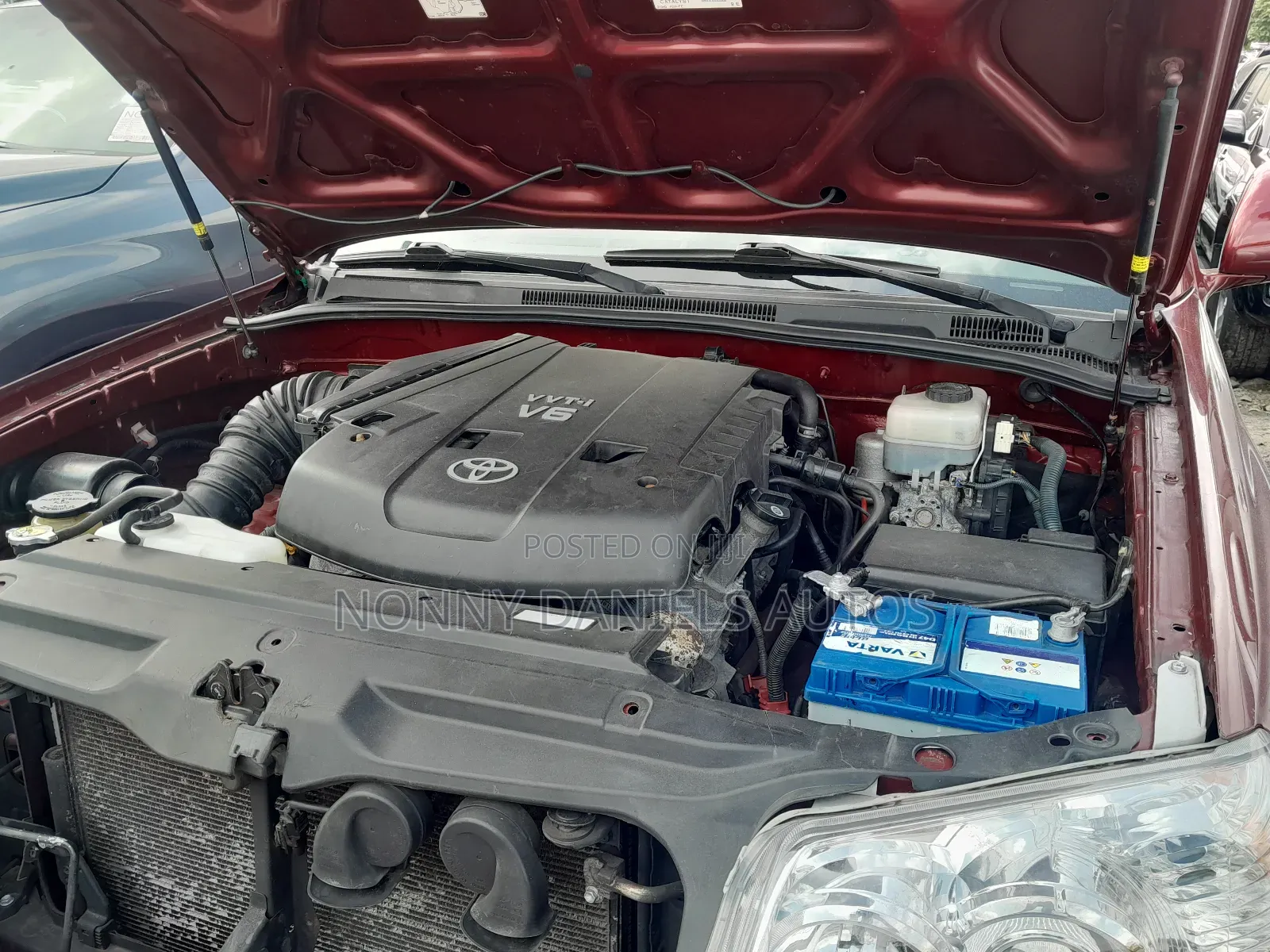 Toyota 4-Runner Limited V6 2007 Red