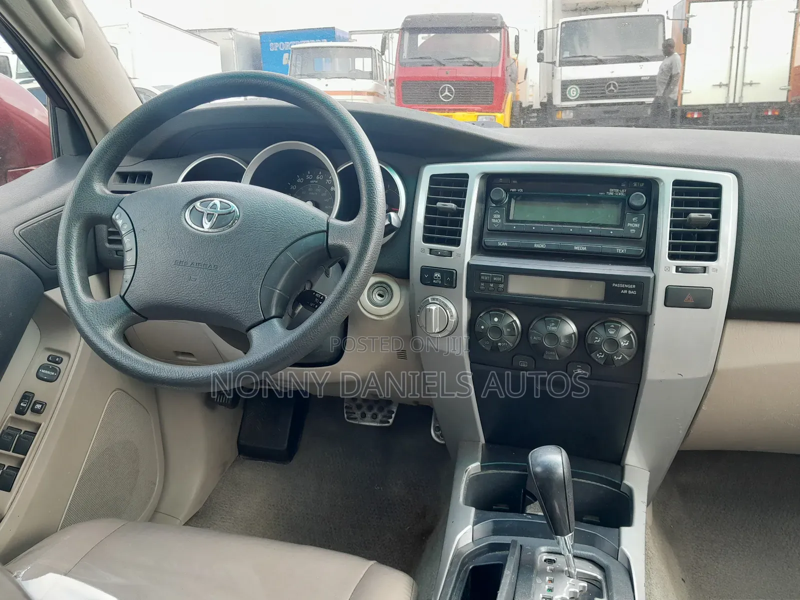 Toyota 4-Runner Limited V6 2007 Red
