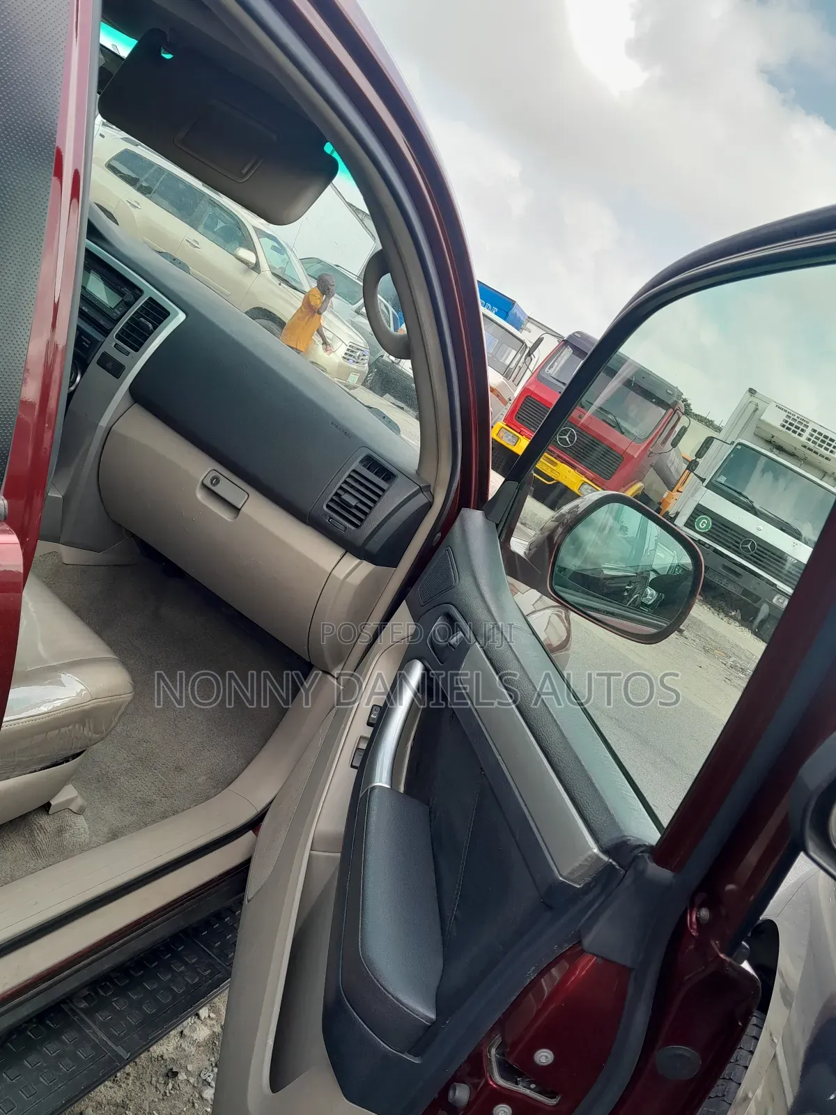 Toyota 4-Runner Limited V6 2007 Red
