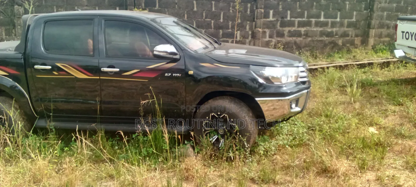 Toyota Hilux 2.7 VVT-i 4X4 SRX 2012 Black