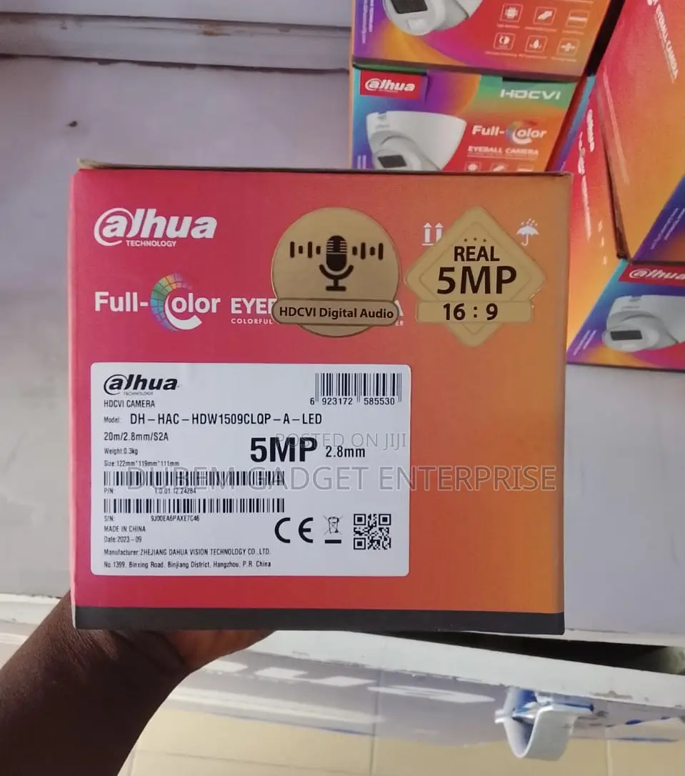 Dahua Full Color and Audio Camera 5mp