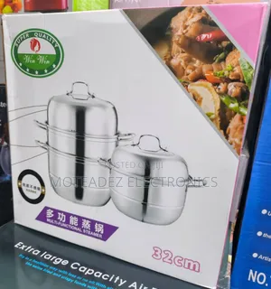32cm High Quality 3 Layers Stainless Steel Multifunction Steamer Pot