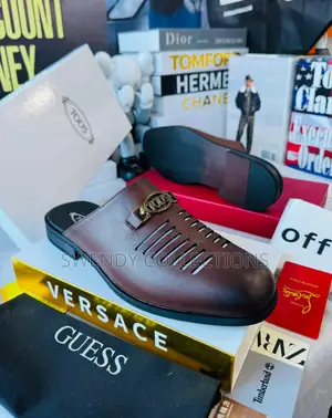 Quality Brown Half Shoes