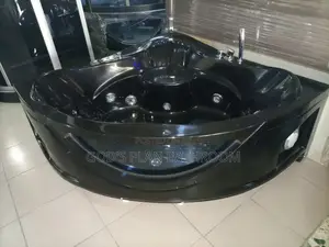 Executive Black Corner Jacuzzi