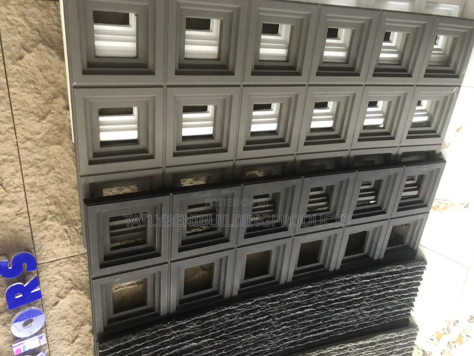 Pu Stone / 3d Panel(Cube)
