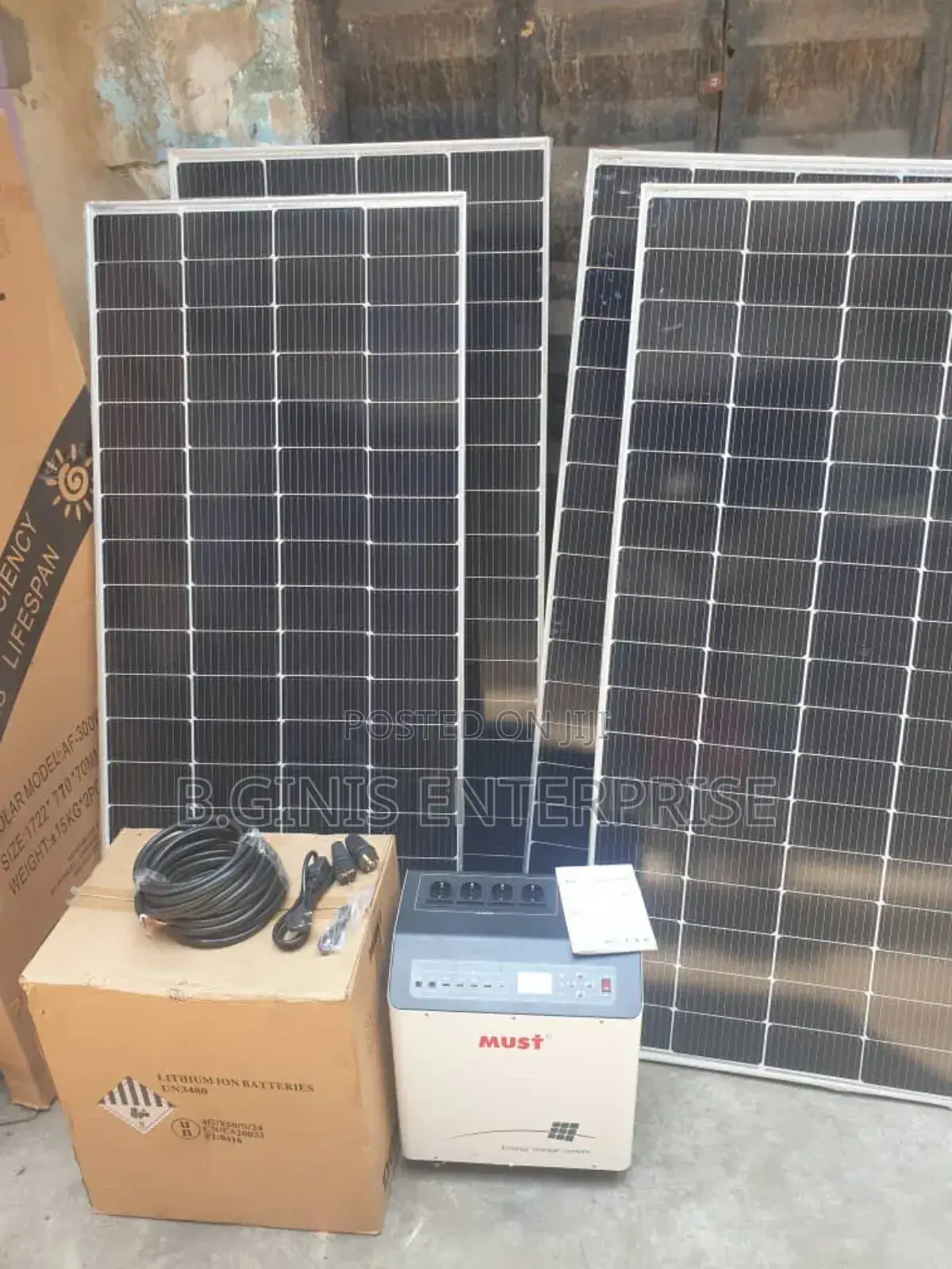 3kva Solar Generator With 300w Panel