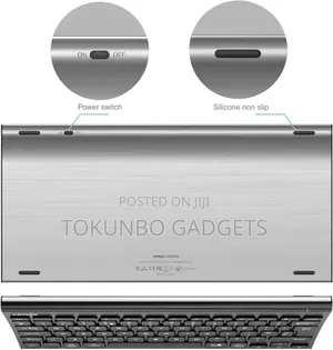 Arteck Hb086 Water-Proof, Dust-Proof/Rechargeable Bluetooth Keyboard