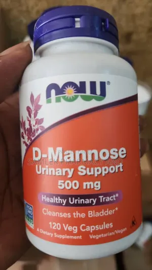 Now Foods D-Mannose Urinary Support 500mg, 120vegcaps