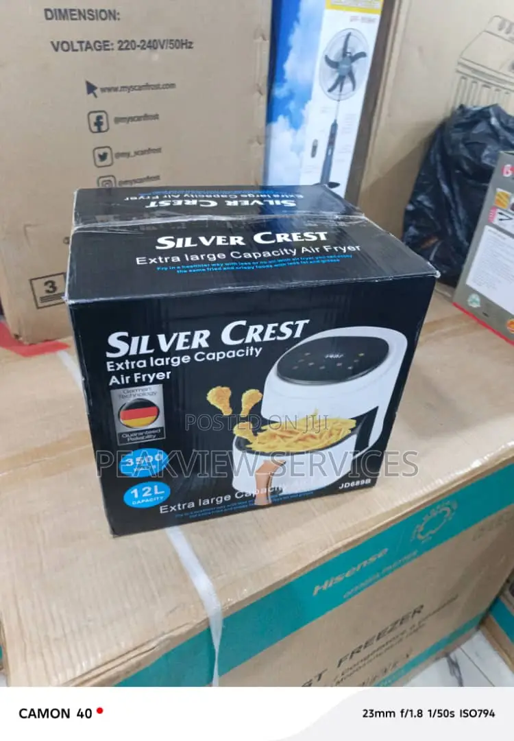 Silver Crest Xl 12l Air Fryer for Large Meals