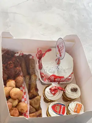 Birthday Cake and Small Chops Package