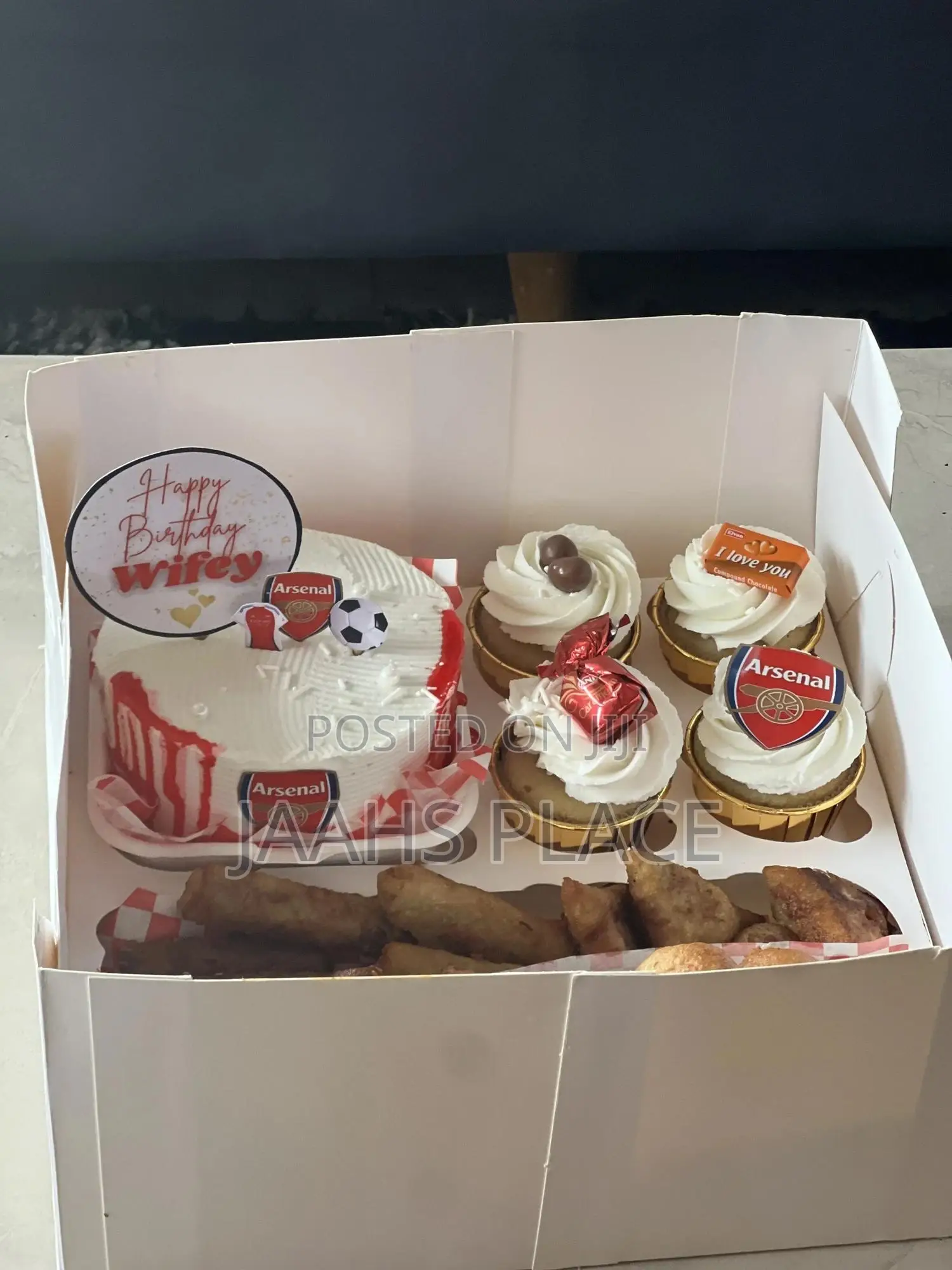 Birthday Cake and Small Chops Package