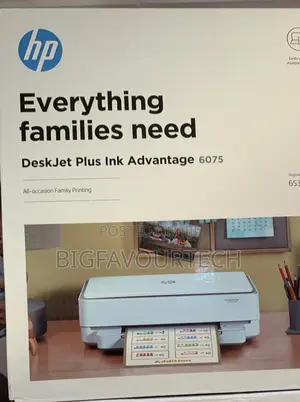 Hp Deskjet Plus Ink Advantage 6075 All-in-one Printer