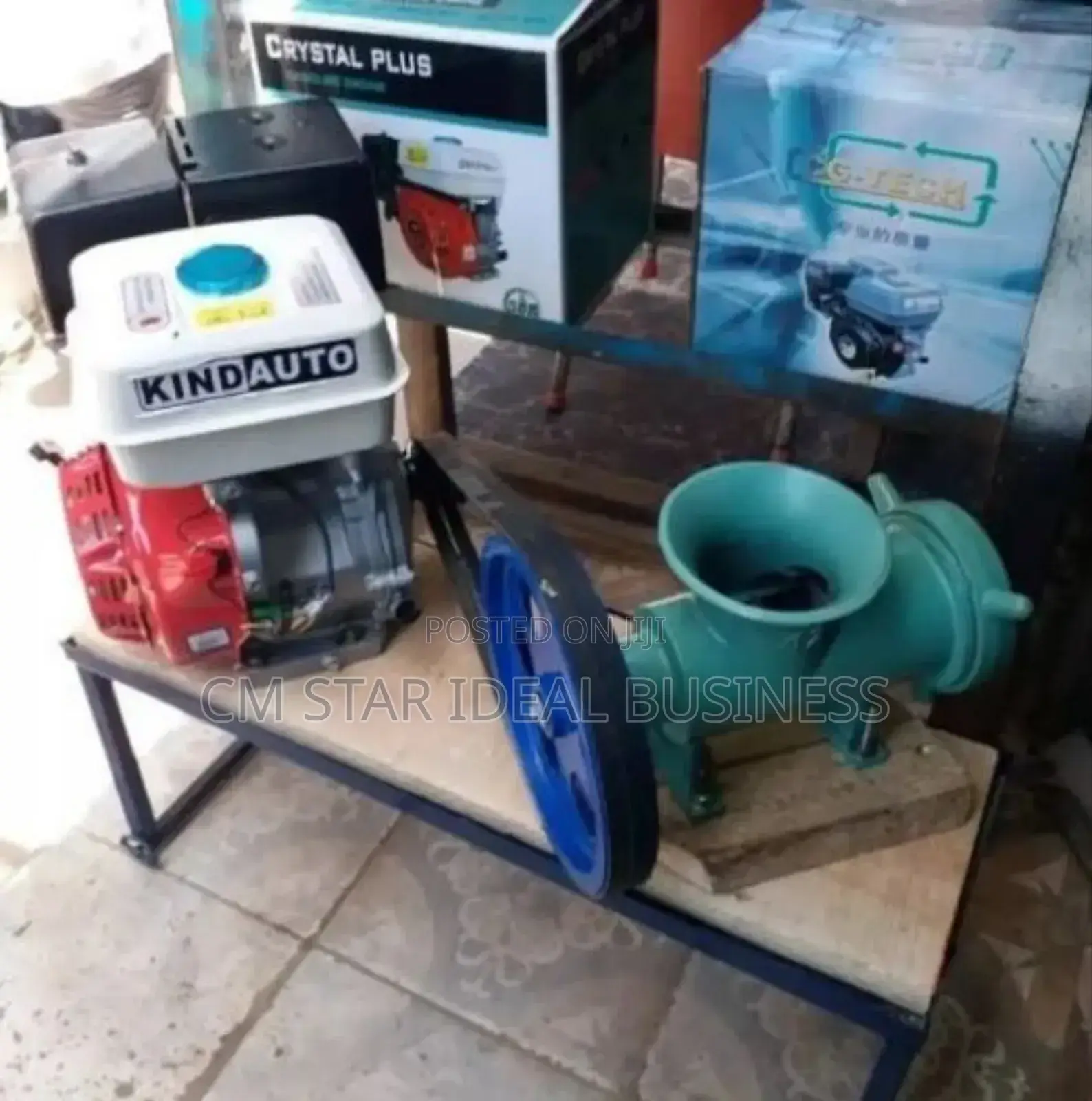 Pelletizer 
Size 42 
Gx 390 Big Petrol Engine