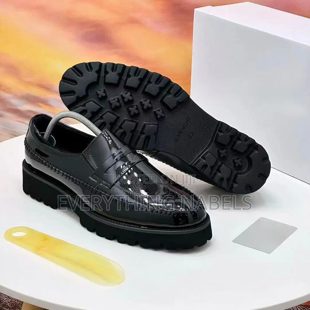 Prada Shiny Leather Shoe