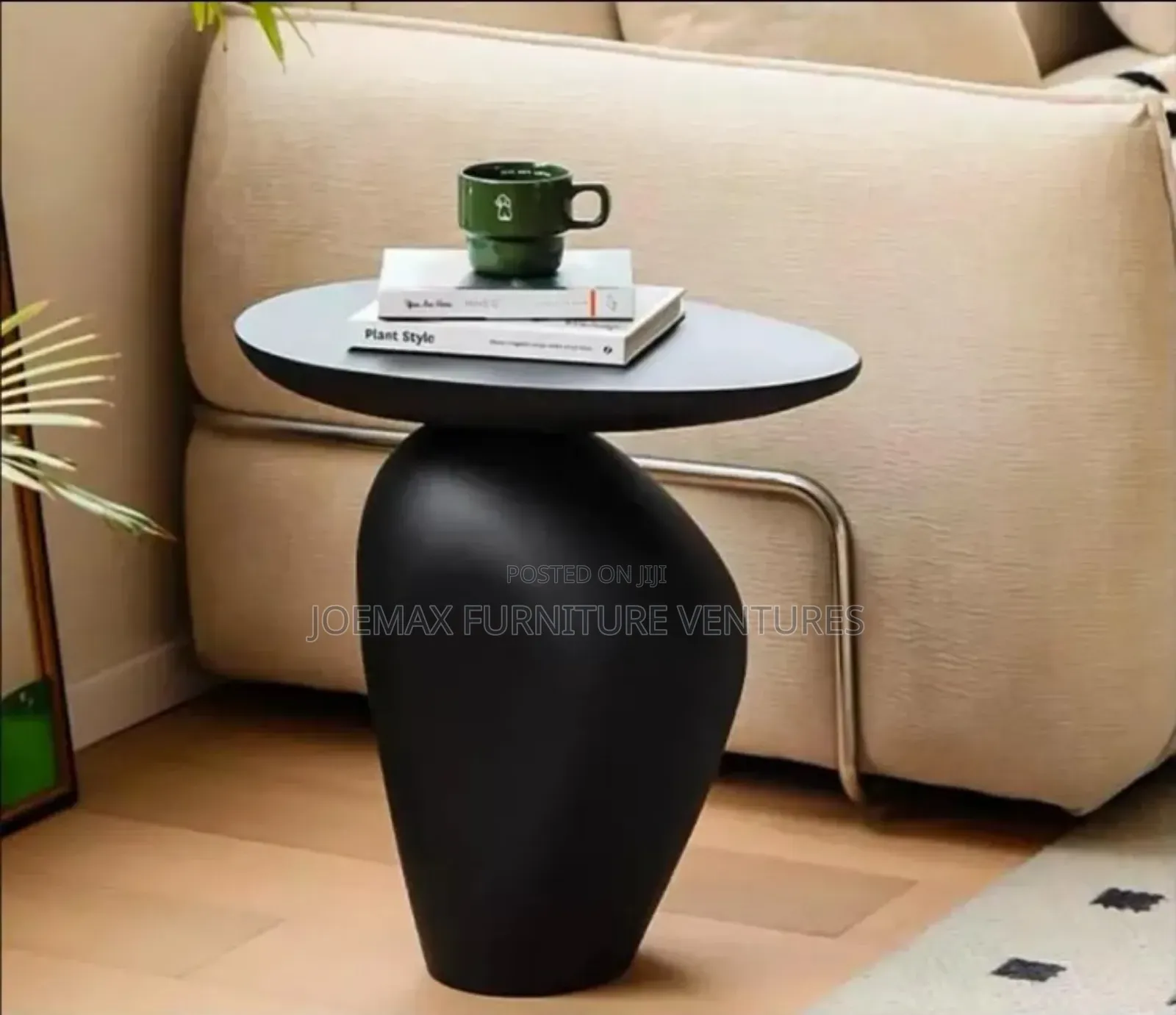 Ceramic Side Stool.