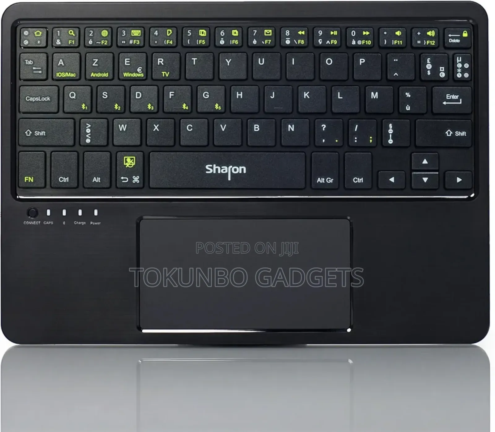 Sharon 4 in 1 Bluetooth Rechargeable Keyboard With Touchpad