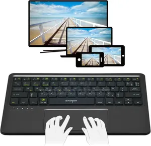 Sharon 4 in 1 Bluetooth Rechargeable Keyboard With Touchpad