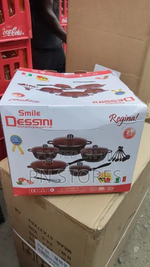 21pcs Dessini Quality Non-Stick Pots Set