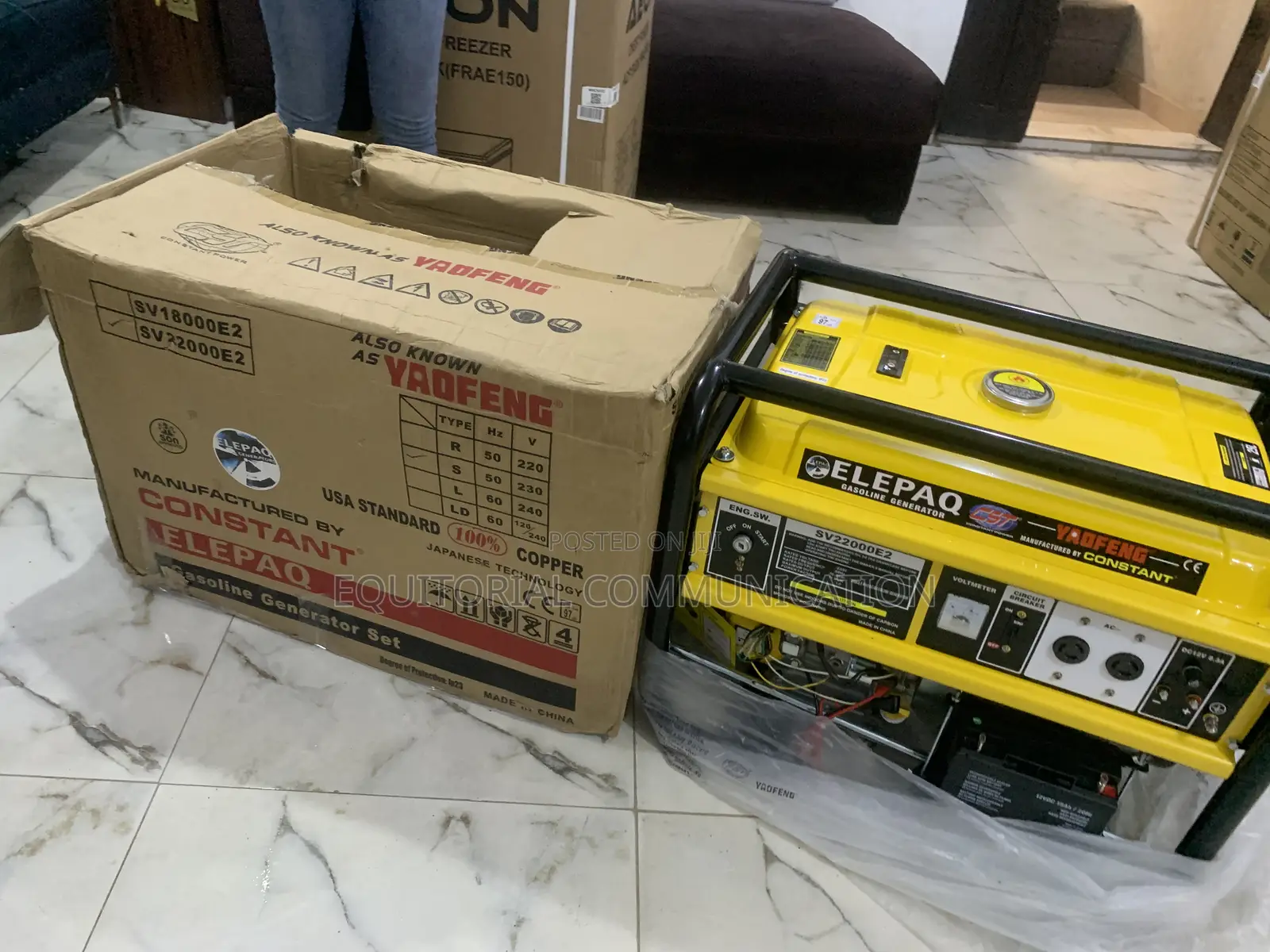 Elepaq Generator 11kva – Constant Power Output With Avr in Ojodu ...