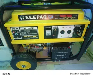 12kva Elepaq Petrol Generator Constant With Engraved
